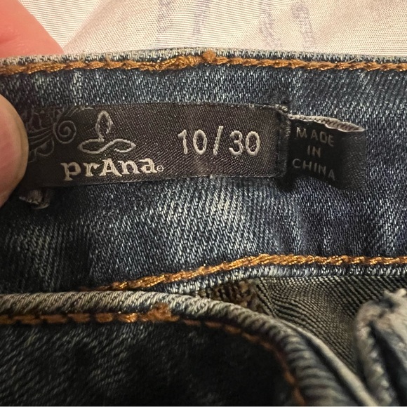 Prana Blue Straight Leg Women’s Jeans Classic Style - Picture 2 of 7